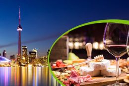 Toronto date night idea –Wine and Cheese sail toronto islands