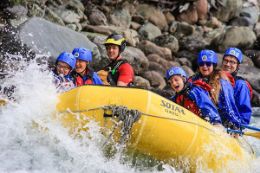 Squamish BC White Water Rafting Family Adventure, Cheakamus River