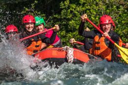 whitewater rafting on Green River, Whistler BC tour