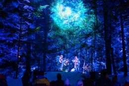 Whistler, Vallea Lumina - lights, sounds and special effects