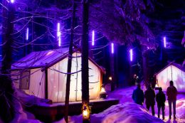 unique things to do in winter Whistler – Vallea Lumina