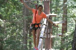 Experience high-altitude adventure on the Whistler Aerial Obstacle Course