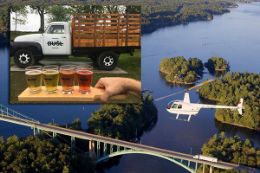 1000 Islands Helicopter Tour and BUSL Cider Tour