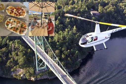 1000 Islands Helicopter and Brewery Tour