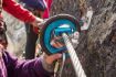 carabiner on Whistler Sky Walk course, British Columbia