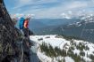 mountain side on Whistler Sky Walk course, British Columbia