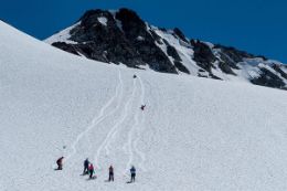 fun things to do in Whistler in summer - Glacier Glissading