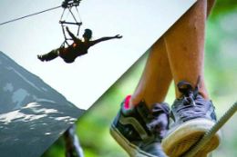  Whistler Superfly Zipline +  Aerial Obstacle Course Full Course