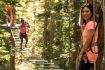 Treetop aerial adventure on the Whistler Aerial Obstacle Course