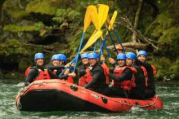 rafting down Green River Whistler BC