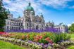 Victoria,Parliament Buildings on guided day trip from Vancouver