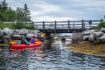 Kayak tour from Lower Prospect, under bridge