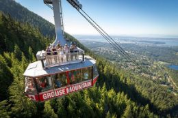 Vancouver North Shore Tour Grouse Mountain Skyride Gondola