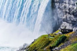 Journey Behind the Falls viewing platform - Niagara Falls, Canada