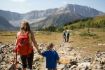 Family Survival Hike Experience in Kananaskis, Alberta.