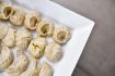 Dumplings on Toronto food tour , Kensington Market