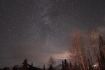 Kananaskis snowshoeing tour star gazing & full moon