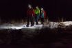 Snowshoeing in Kananaskis Park guided full moon tour