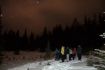 Calgary things to do in winter, full moon snowshoe tour