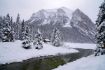 Lake Louise, Banff mountain view