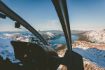 Helicopter Tour over Whistler - view from cockpit