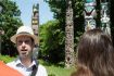 Totem Poles on tour of Stanley Park, Vancouver