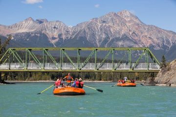 Jasper Rafting Float Trip on the Athabasca River Jasper Rafting Float Trip on the Athabasca River