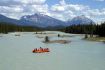 scenic float trip on the Athabasca River, Jasper