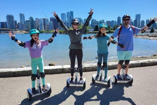 Tour of Stanley Park Vancouver by mini-segway