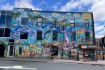 Street Mural on St. John's Newfoundland on walking tour