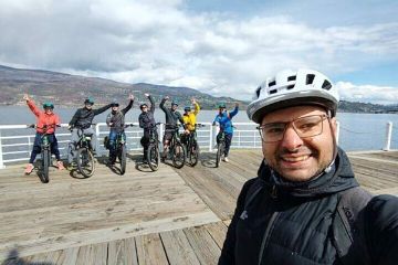 Kelowna Guided E-Bike City Highlights Tour Kelowna Guided E-Bike City Highlights Tour