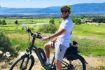 Kelowna BC sightseeing tour wineries by e-bike