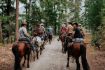 Guided Horseback Ride, Birkenhead Lake, Pemberton on trail