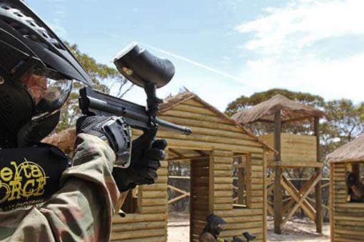 Paintball in Barrie, north of Toronto