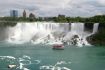Boat cruise up close to Niagara Falls