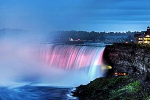 Light Up the Falls Plus Dinner Niagara Falls