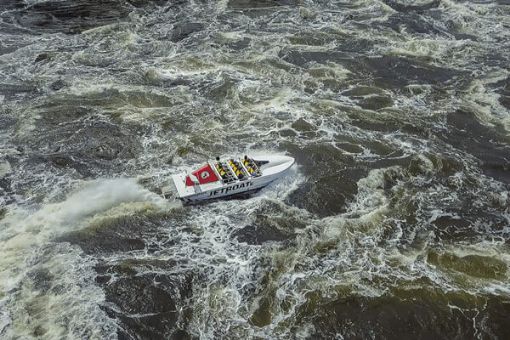 Jet Boat Tour of Reversing Falls Rapids, Bay of Fundy