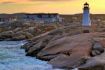Tour from Halifax to Peggy's Cove sunset