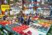 Granville Island Public Market food stalls