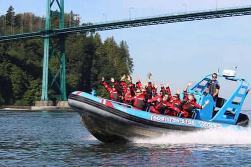 Vancouver Zodiac Boat Tour and Dinner on Bowen Island