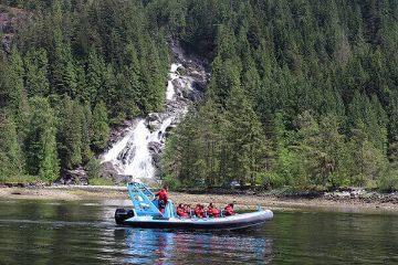 Granite Falls boat tour from Granville Island Vancouver BC Granite Falls boat tour from Granville Island Vancouver BC