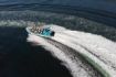 Fast Zodiac boat on Vancouver Tour coastline