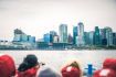 Vancouver Skyline from harbour on Granite Falls Boat Tour