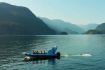Indian Arm glacial fjord on Granite Falls Vancouver boat tour