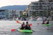 Guided tour Vancouver sightseeing attractions by kayak at sunset
