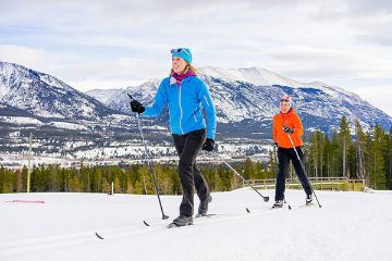Kananaskis Cross-country Skiing Lesson Alberta Kananaskis Cross-country Skiing Lesson Alberta