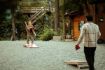 Whistler TAG Day Ticket play corn hole game