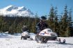 Whistler Family Snowmobile Tour, kids on snowmobiles