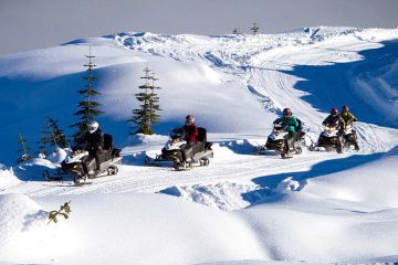 Whistler, British Columbia snowmobile tour guided Whistler, British Columbia snowmobile tour guided