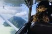 Scenic flight over Squamish Coast Mountains BC